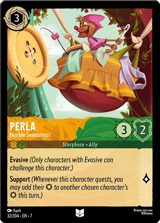 Perla - Nimble Seamstress (32/204) [Archazia's Island] | Shuffle n Cut Hobbies & Games