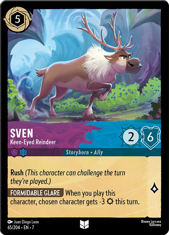 Sven - Keen-Eyed Reindeer (65/204) [Archazia's Island] | Shuffle n Cut Hobbies & Games