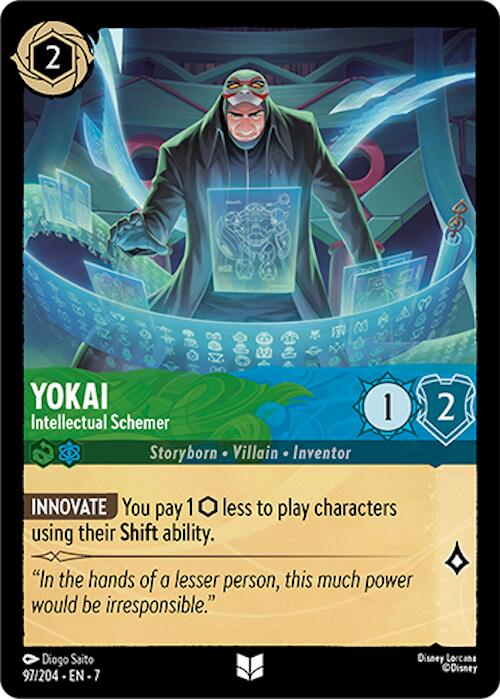 Yokai - Intellectual Schemer (97/204) [Archazia's Island] | Shuffle n Cut Hobbies & Games