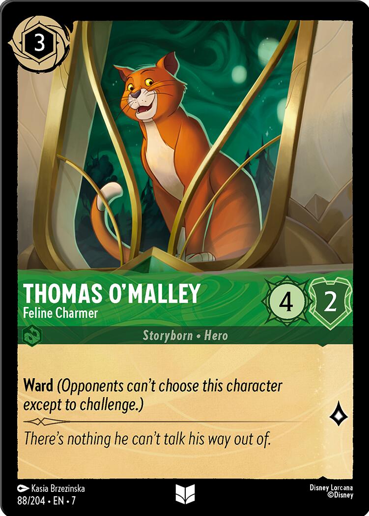 Thomas O'Malley - Feline Charmer (88/204) [Archazia's Island] | Shuffle n Cut Hobbies & Games