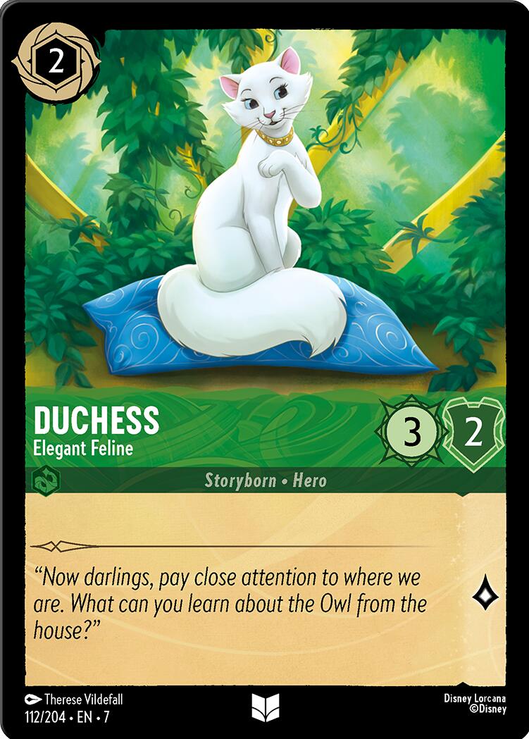 Duchess - Elegant Feline (112/204) [Archazia's Island] | Shuffle n Cut Hobbies & Games