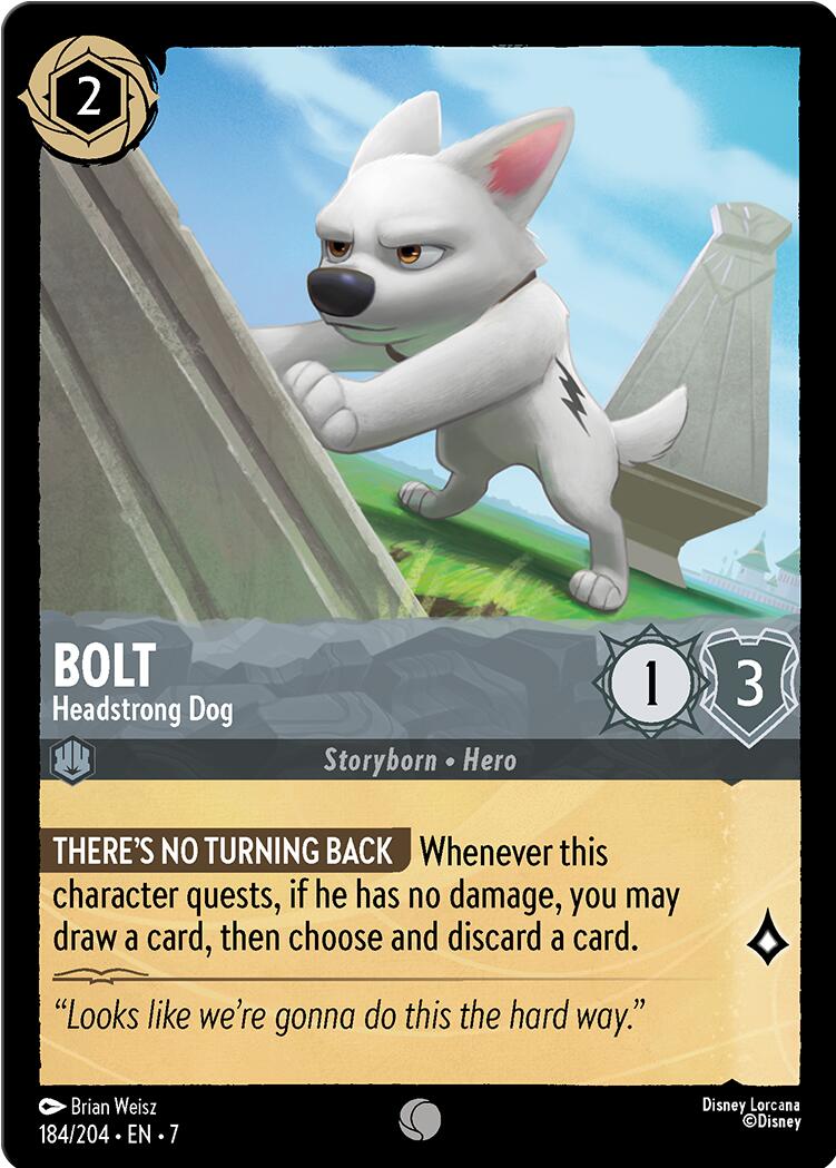 Bolt - Headstrong Dog (184/204) [Archazia's Island] | Shuffle n Cut Hobbies & Games