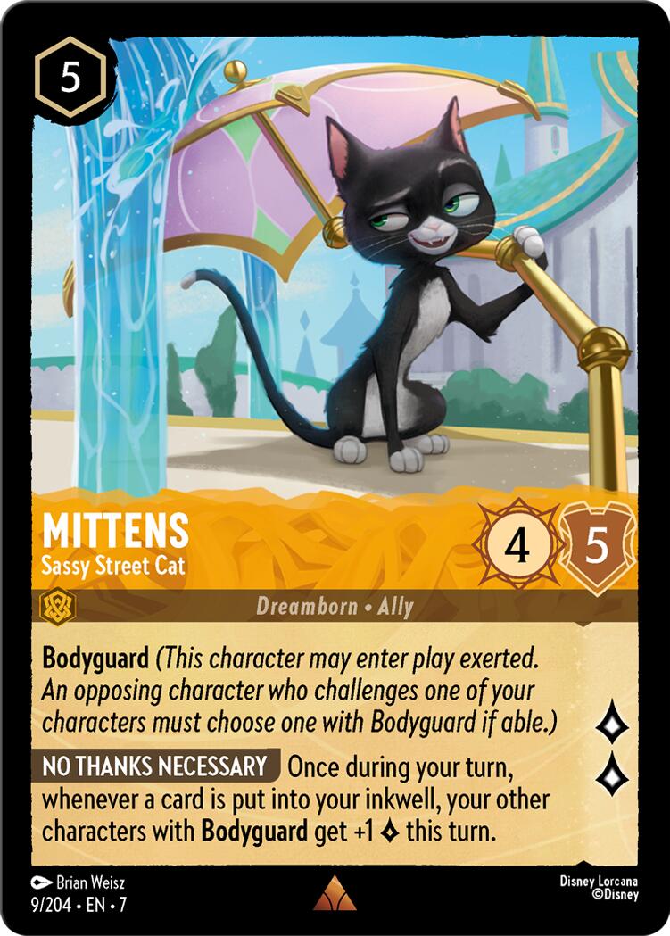 Mittens - Sassy Street Cat (9/204) [Archazia's Island] | Shuffle n Cut Hobbies & Games