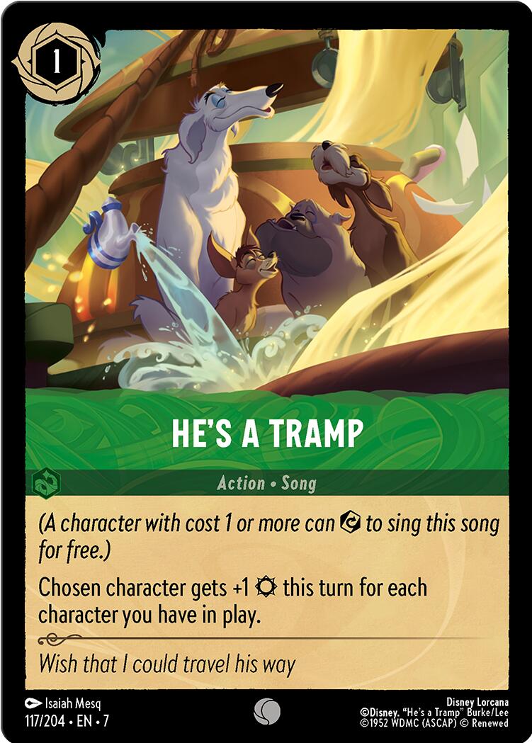 He's a Tramp (117/204) [Archazia's Island] | Shuffle n Cut Hobbies & Games