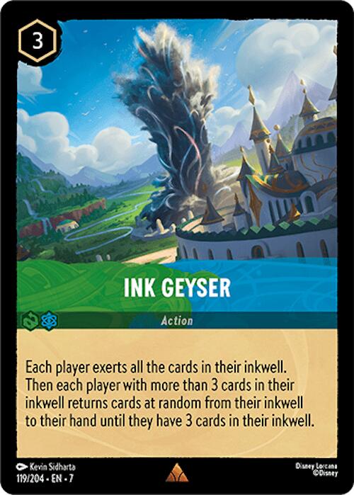 Ink Geyser (119/204) [Archazia's Island] | Shuffle n Cut Hobbies & Games