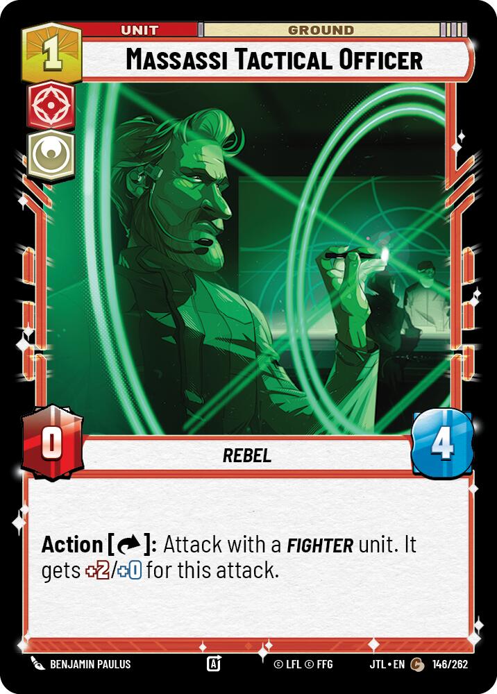 Massassi Tactical Officer (146/262) (146/257) [Jump to Lightspeed] | Shuffle n Cut Hobbies & Games
