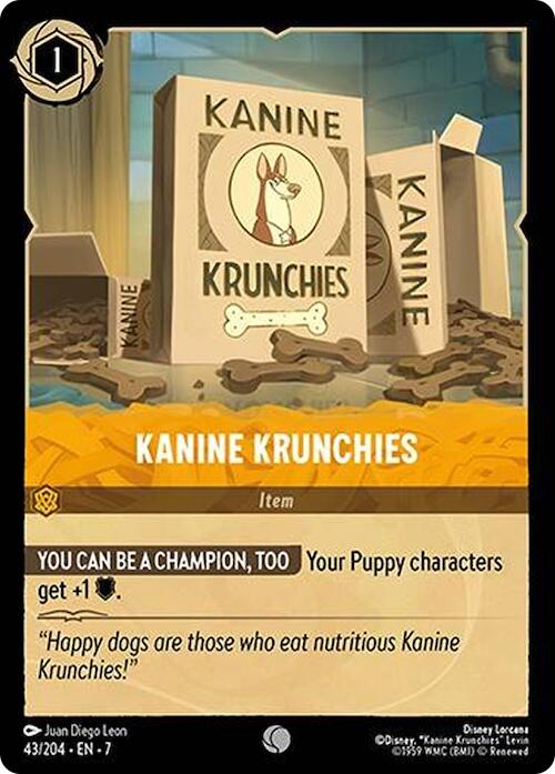 Kanine Krunchies (43/204) [Archazia's Island] | Shuffle n Cut Hobbies & Games