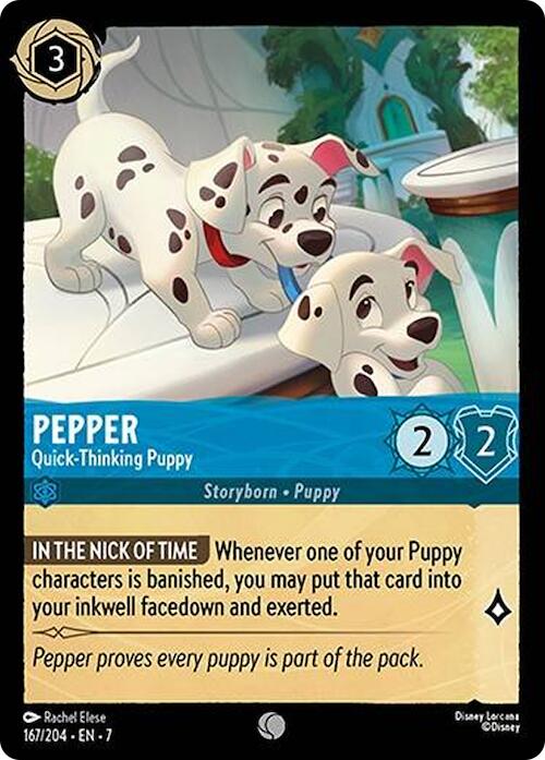 Pepper - Quick-Thinking Puppy (167/204) [Archazia's Island] | Shuffle n Cut Hobbies & Games