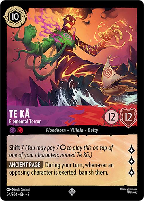Te Ka - Elemental Terror (54/204) [Archazia's Island] | Shuffle n Cut Hobbies & Games