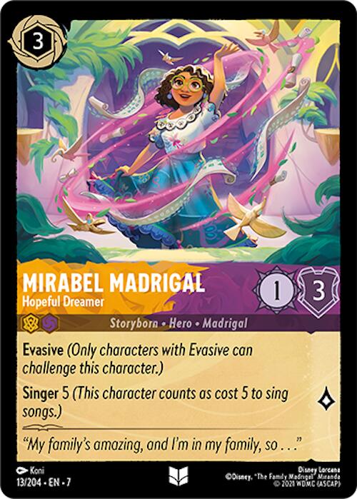 Mirabel Madrigal - Hopeful Dreamer (13/204) [Archazia's Island] | Shuffle n Cut Hobbies & Games