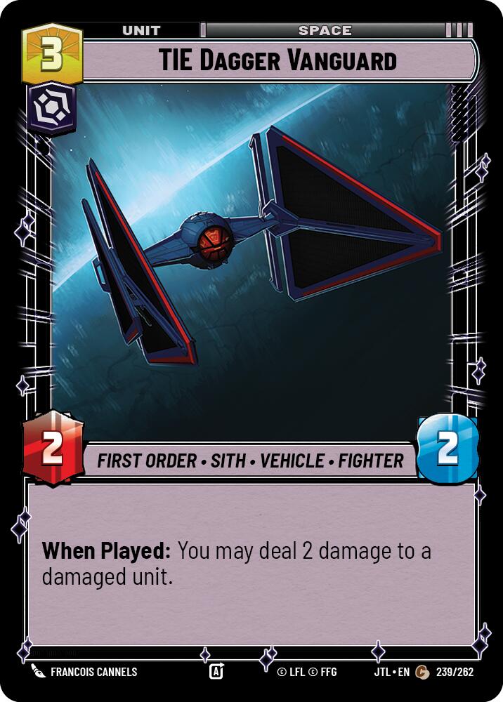 TIE Dagger Vanguard (239/262) (239/257) [Jump to Lightspeed] | Shuffle n Cut Hobbies & Games