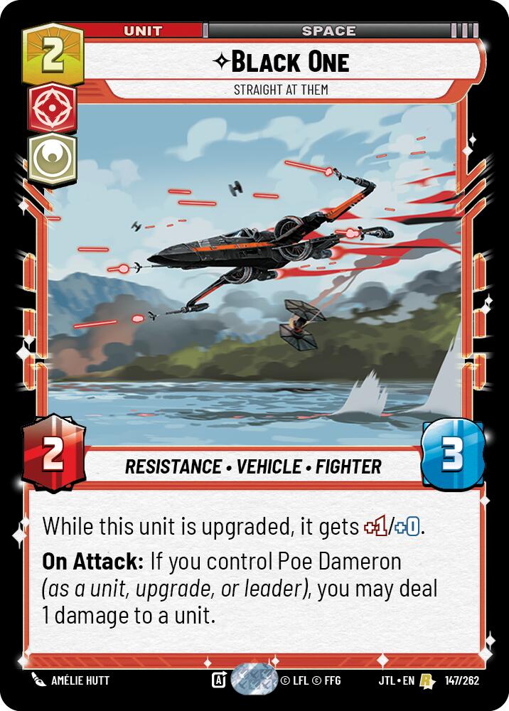 Black One - Straight At Them (147/262) (147/257) [Jump to Lightspeed] | Shuffle n Cut Hobbies & Games