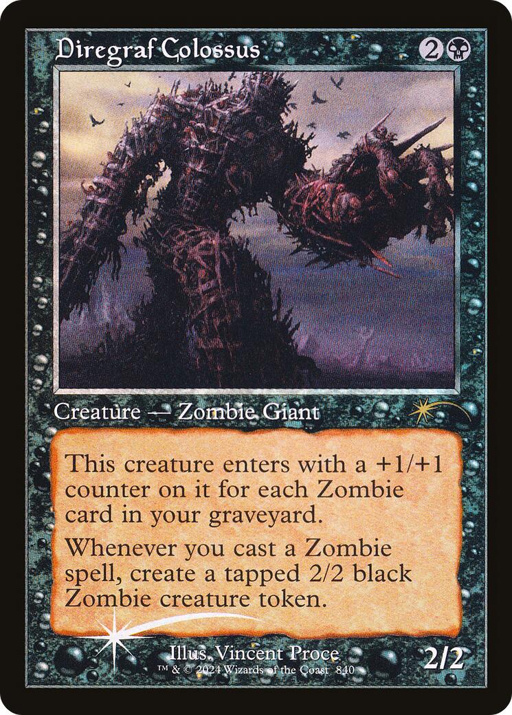 Diregraf Colossus (Retro Frame) [Secret Lair Drop Series] | Shuffle n Cut Hobbies & Games