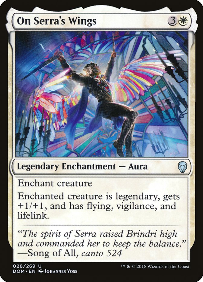 On Serra's Wings [Dominaria] | Shuffle n Cut Hobbies & Games