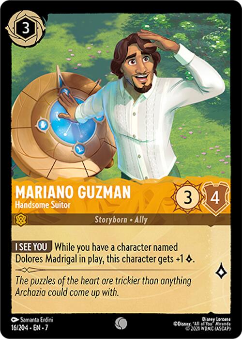 Mariano Guzman - Handsome Suitor (16/204) [Archazia's Island] | Shuffle n Cut Hobbies & Games