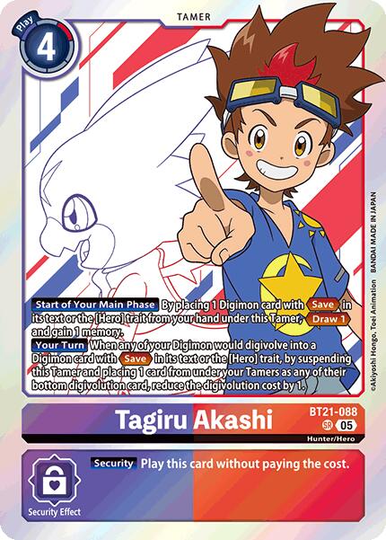 Tagiru Akashi [BT21-088] [World Convergence] | Shuffle n Cut Hobbies & Games