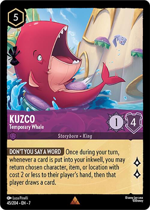 Kuzco - Temporary Whale (45/204) [Archazia's Island] | Shuffle n Cut Hobbies & Games