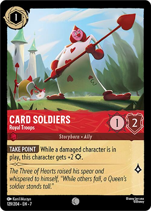 Card Soldiers - Royal Troops (129/204) [Archazia's Island] | Shuffle n Cut Hobbies & Games