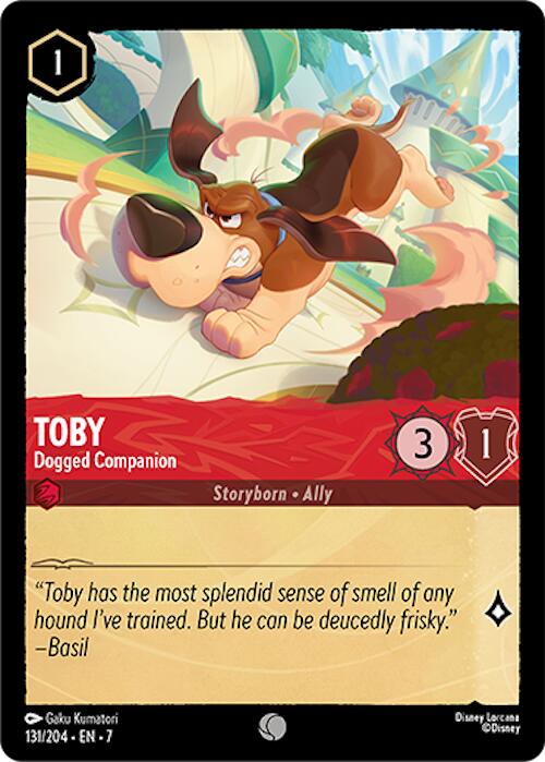 Toby - Dogged Companion (131/204) [Archazia's Island] | Shuffle n Cut Hobbies & Games