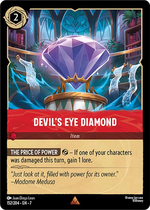 Devil's Eye Diamond (152/204) [Archazia's Island] | Shuffle n Cut Hobbies & Games