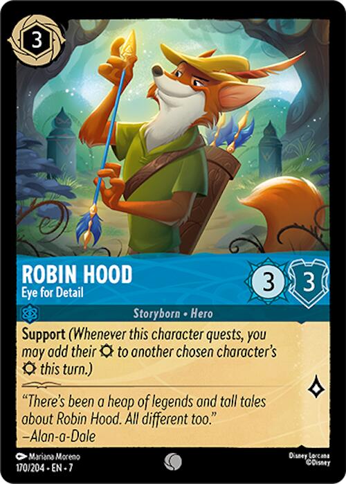 Robin Hood - Eye for Detail (170/204) [Archazia's Island] | Shuffle n Cut Hobbies & Games