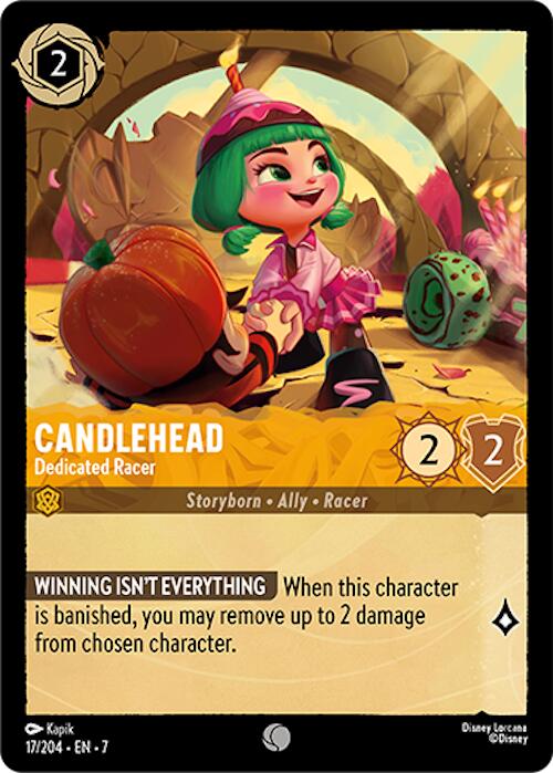 Candlehead - Dedicated Racer (17/204) [Archazia's Island] | Shuffle n Cut Hobbies & Games