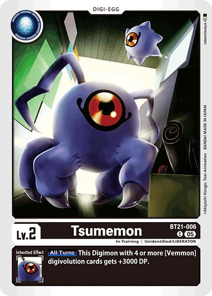 Tsumemon [BT21-006] [World Convergence] | Shuffle n Cut Hobbies & Games