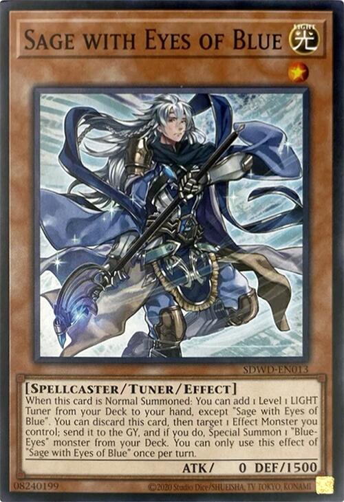 Sage with Eyes of Blue (Unlimited Misprint) [SDWD-EN013] Common | Shuffle n Cut Hobbies & Games