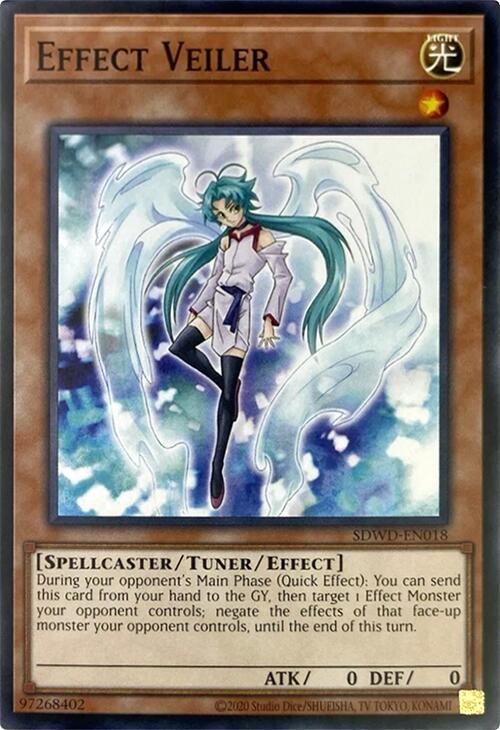 Effect Veiler (Unlimited Misprint) [SDWD-EN018] Common | Shuffle n Cut Hobbies & Games