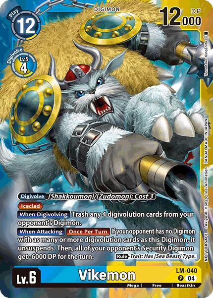 Vikemon [LM-040] (Limited Card Pack) [World Convergence] | Shuffle n Cut Hobbies & Games