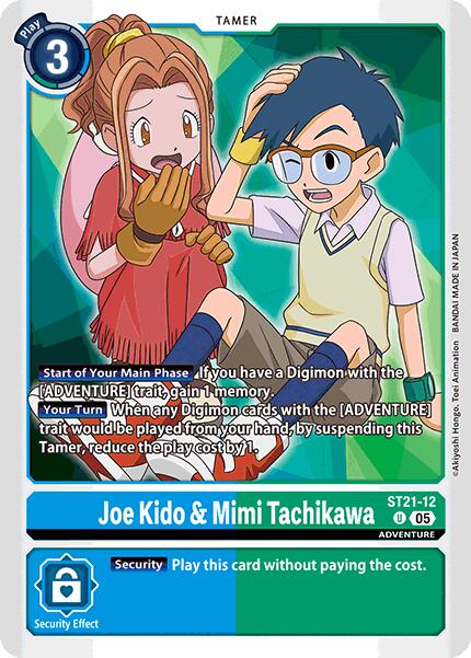 Joe Kido & Mimi Tachikawa [ST21-12] [Starter Deck: Hero of Hope] | Shuffle n Cut Hobbies & Games
