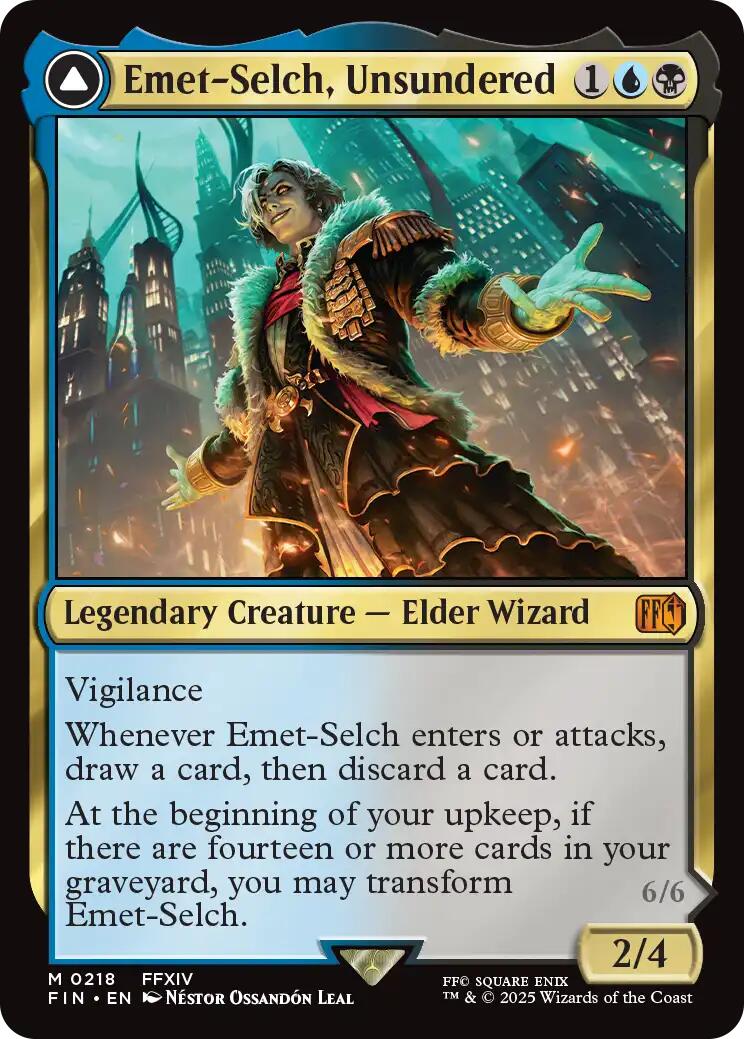 Emet-Selch, Unsundered // Hades, Sorcerer of Eld [FINAL FANTASY] | Shuffle n Cut Hobbies & Games