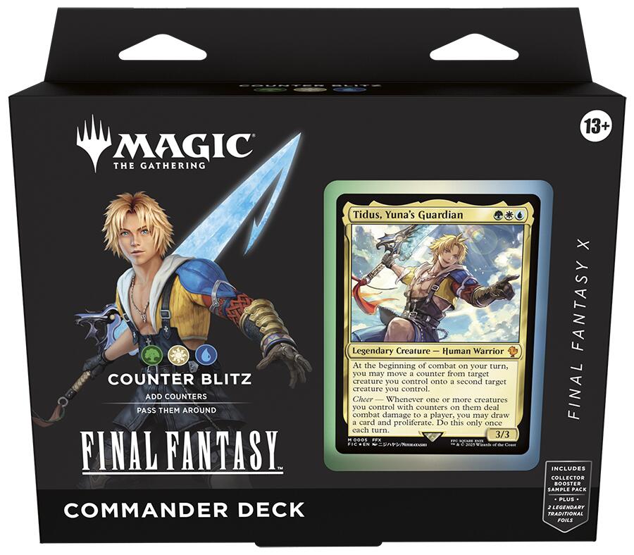 FINAL FANTASY - Commander Deck (Counter Blitz FINAL FANTASY X) | Shuffle n Cut Hobbies & Games