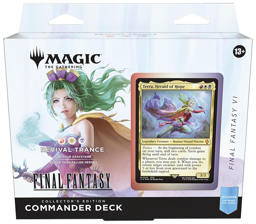 FINAL FANTASY - Commander Deck: Collector's Edition (Revival Trance FINAL FANTASY VI) | Shuffle n Cut Hobbies & Games