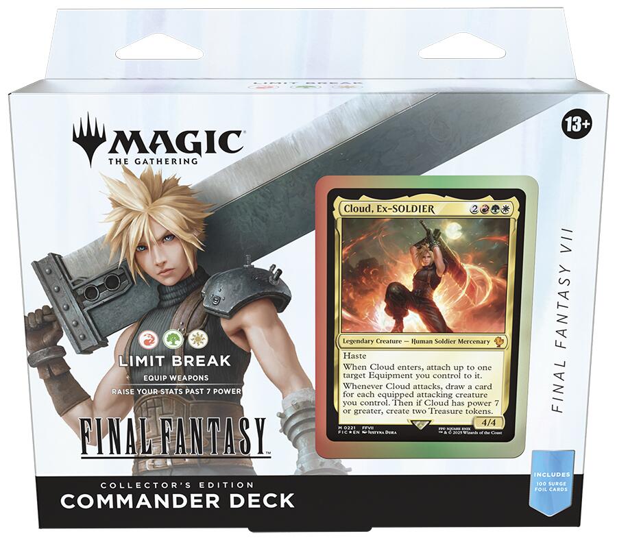 FINAL FANTASY - Commander Deck: Collector's Edition (Limit Break FINAL FANTASY VII) | Shuffle n Cut Hobbies & Games