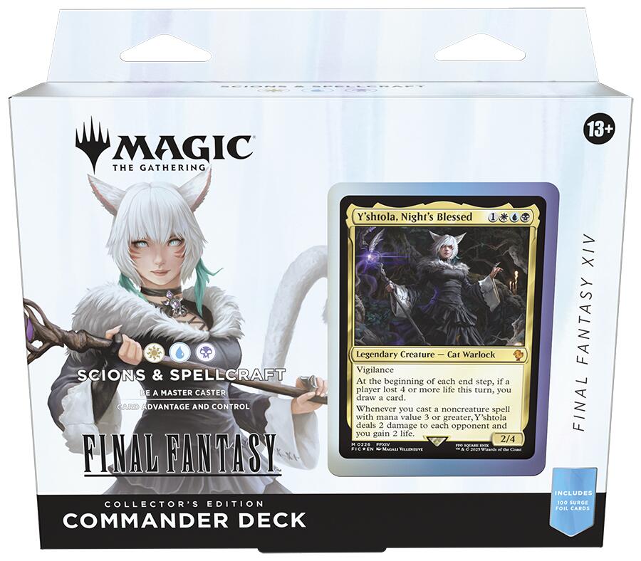 FINAL FANTASY - Commander Deck: Collector's Edition (Scions & Spellcraft FINAL FANTASY XIV) | Shuffle n Cut Hobbies & Games