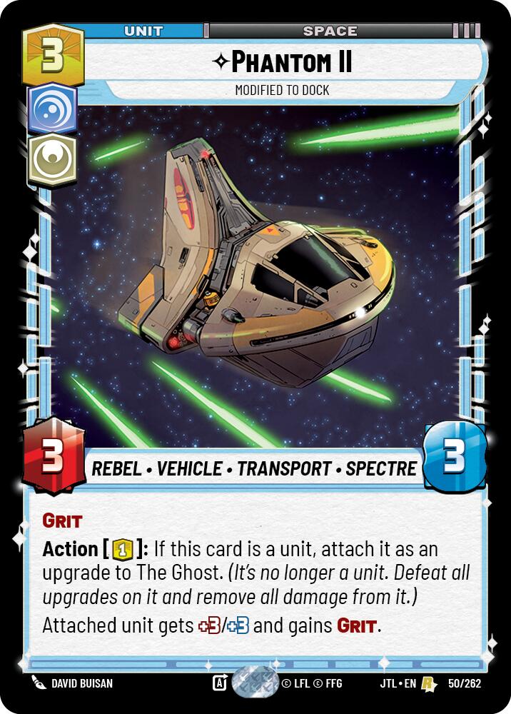 Phantom II - Modified to Dock (050/262) (050/257) [Jump to Lightspeed] | Shuffle n Cut Hobbies & Games