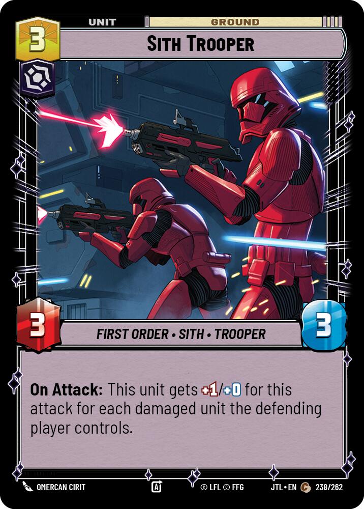 Sith Trooper (238/262) (238/257) [Jump to Lightspeed] | Shuffle n Cut Hobbies & Games