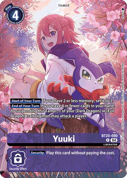 Yuuki [BT20-090] (Special Booster Ver.2.5 Celebration Event) [Release Special Booster Ver.2.5 Promos] | Shuffle n Cut Hobbies & Games
