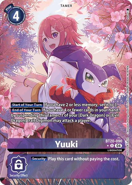 Yuuki [BT20-090] (Special Booster Ver.2.5 Celebration Event -Winner-) [Release Special Booster Ver.2.5 Promos] | Shuffle n Cut Hobbies & Games