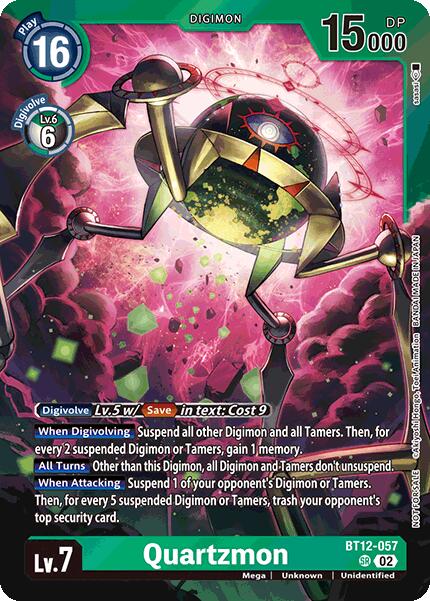 Quartzmon [BT12-057] (Special Event Pack 2025) [Across Time Promos] | Shuffle n Cut Hobbies & Games