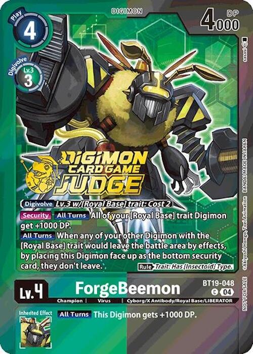 ForgeBeemon [BT19-048] (Judge Pack 2025 Wave 1) [Release Special Booster Ver.2.0] | Shuffle n Cut Hobbies & Games
