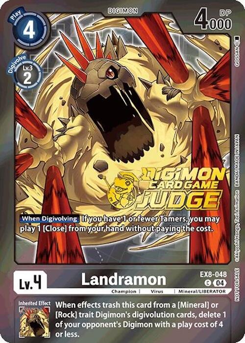 Landramon [EX8-048] (Judge Pack 2025 Wave 1) [Chain of Liberation Promos] | Shuffle n Cut Hobbies & Games