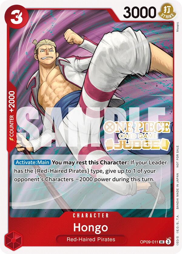 Hongo (Judge Pack Vol. 5) [One Piece Promotion Cards] | Shuffle n Cut Hobbies & Games