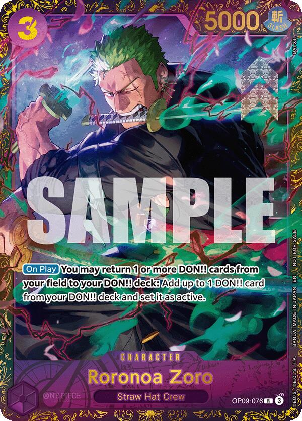 Roronoa Zoro (Championship 25-26 Regionals Season 1) [One Piece Promotion Cards] | Shuffle n Cut Hobbies & Games