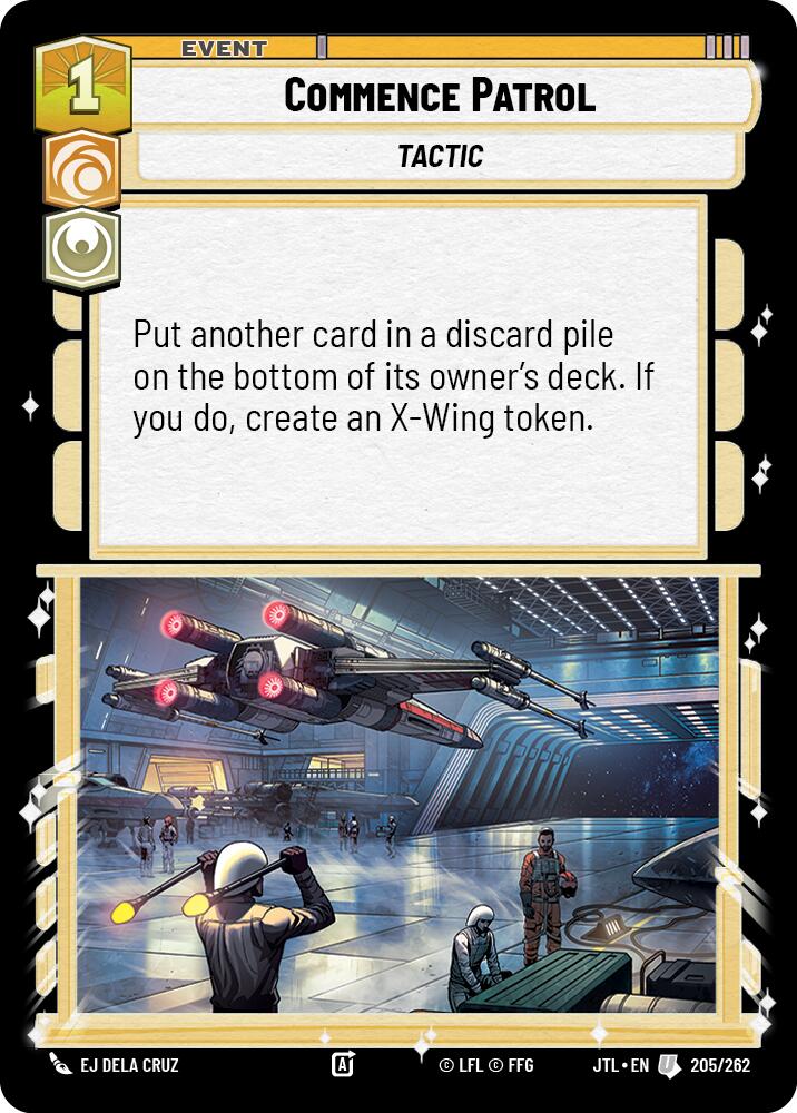 Commence Patrol (205/262) (205/257) [Jump to Lightspeed] | Shuffle n Cut Hobbies & Games