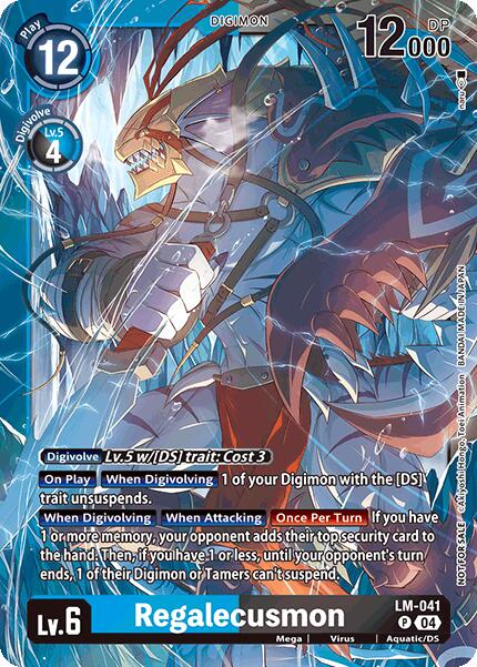 Regalecusmon [LM-041] (Limited Card Pack) [World Convergence] | Shuffle n Cut Hobbies & Games