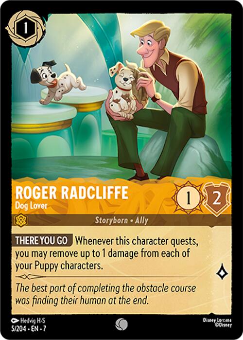 Roger Radcliffe - Dog Lover (5/204) [Archazia's Island] | Shuffle n Cut Hobbies & Games