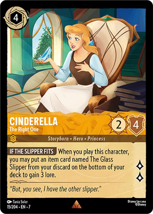Cinderella - The Right One (15/204) [Archazia's Island] | Shuffle n Cut Hobbies & Games