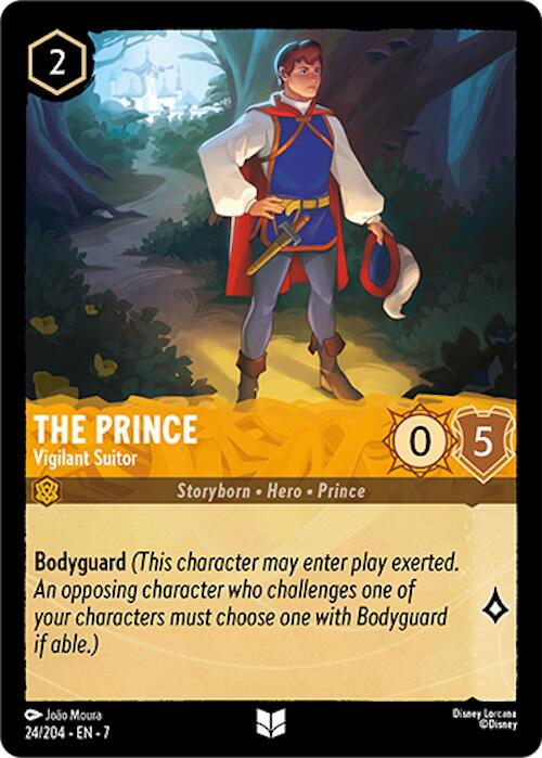 The Prince - Vigilant Suitor (24/204) [Archazia's Island] | Shuffle n Cut Hobbies & Games